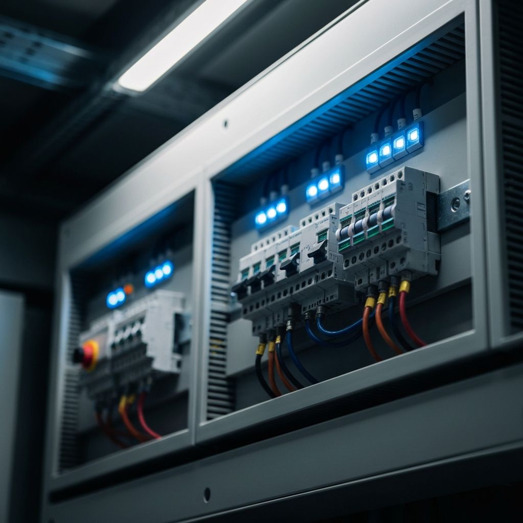 Industrial electrical control panel