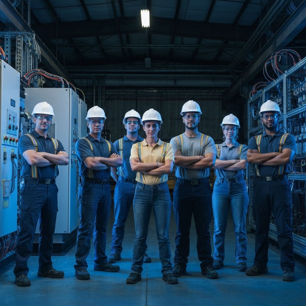 Service Electric professional team